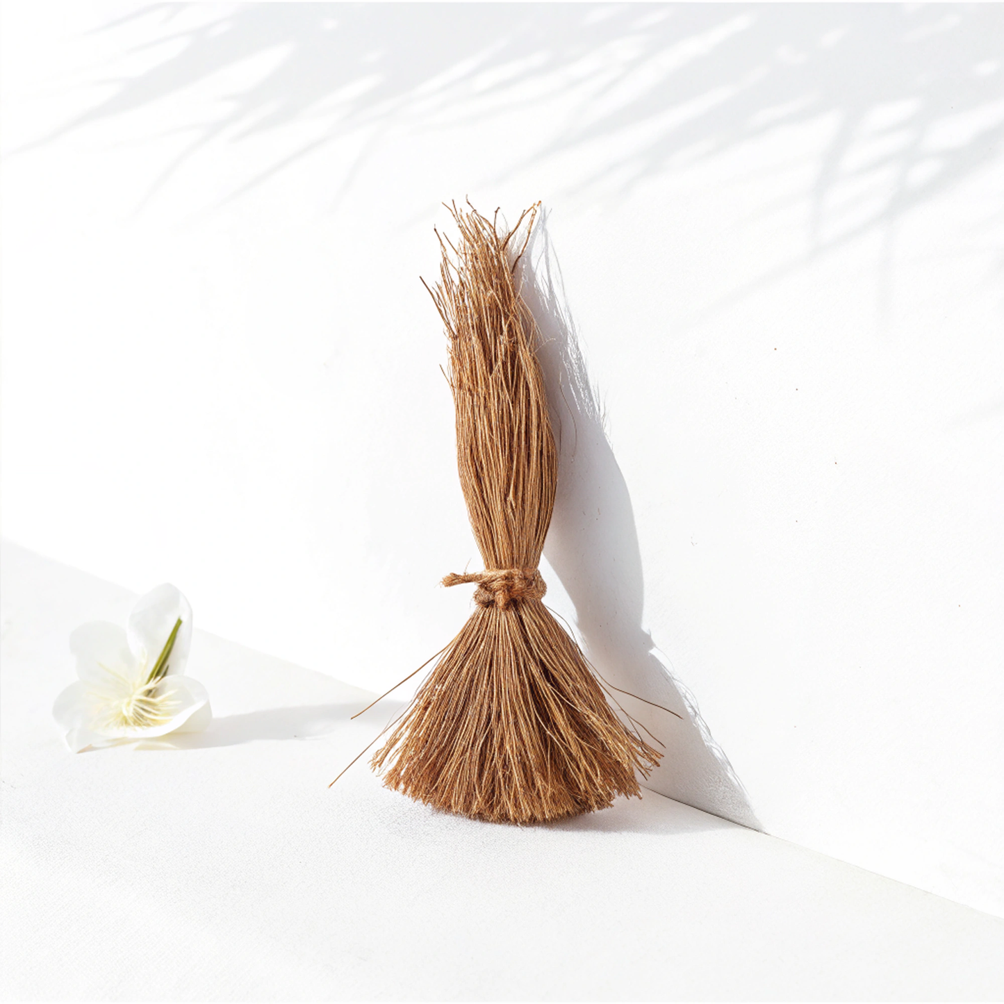 Bouquet purificateur d’air vétiver bio dans chambre pour relaxation