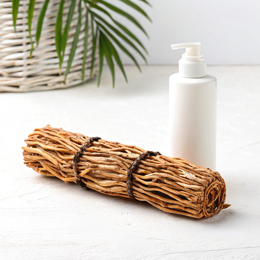 Fagot de vétiver purificateur d’air naturel anti-odeurs pour armoires