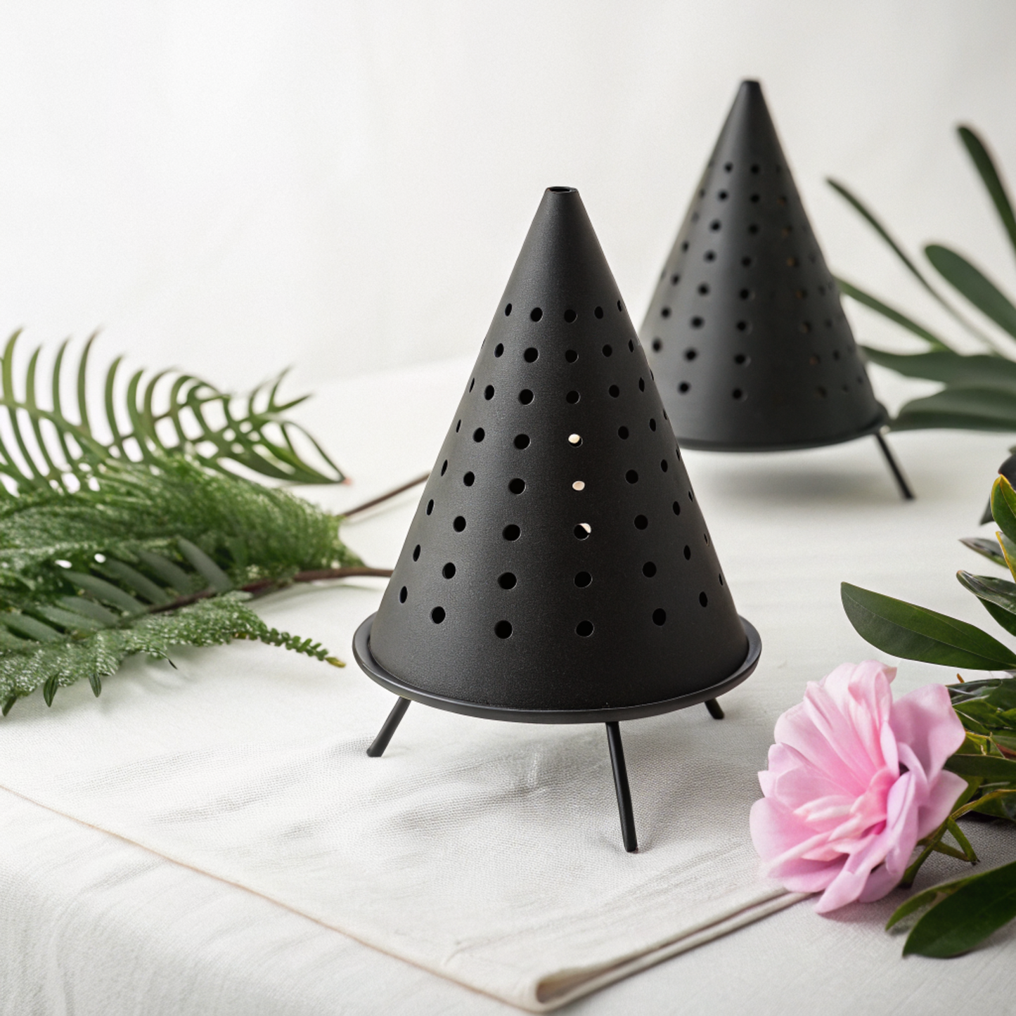 Lampe Merlin vétiver dans chambre pour ambiance apaisante