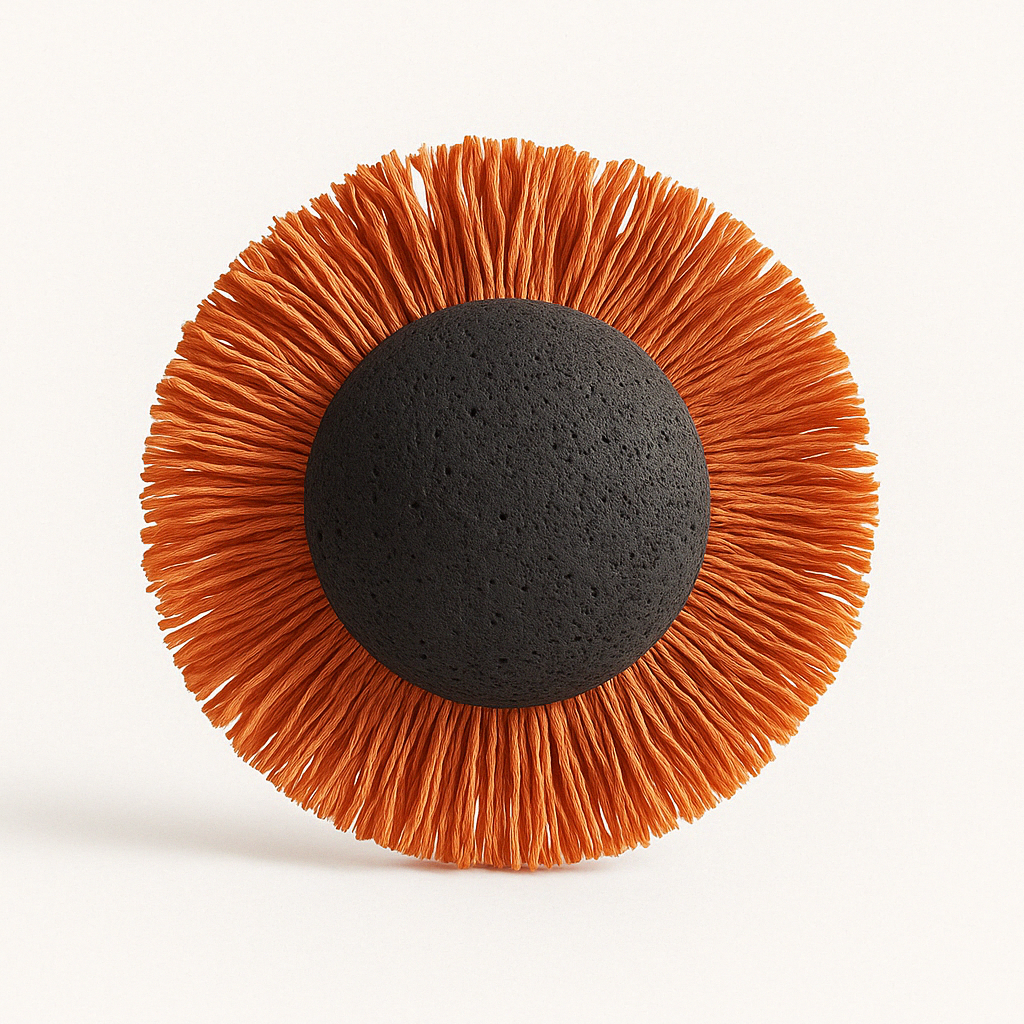 Roche volcanique vétiver artisanal purificateur d’air parfumé