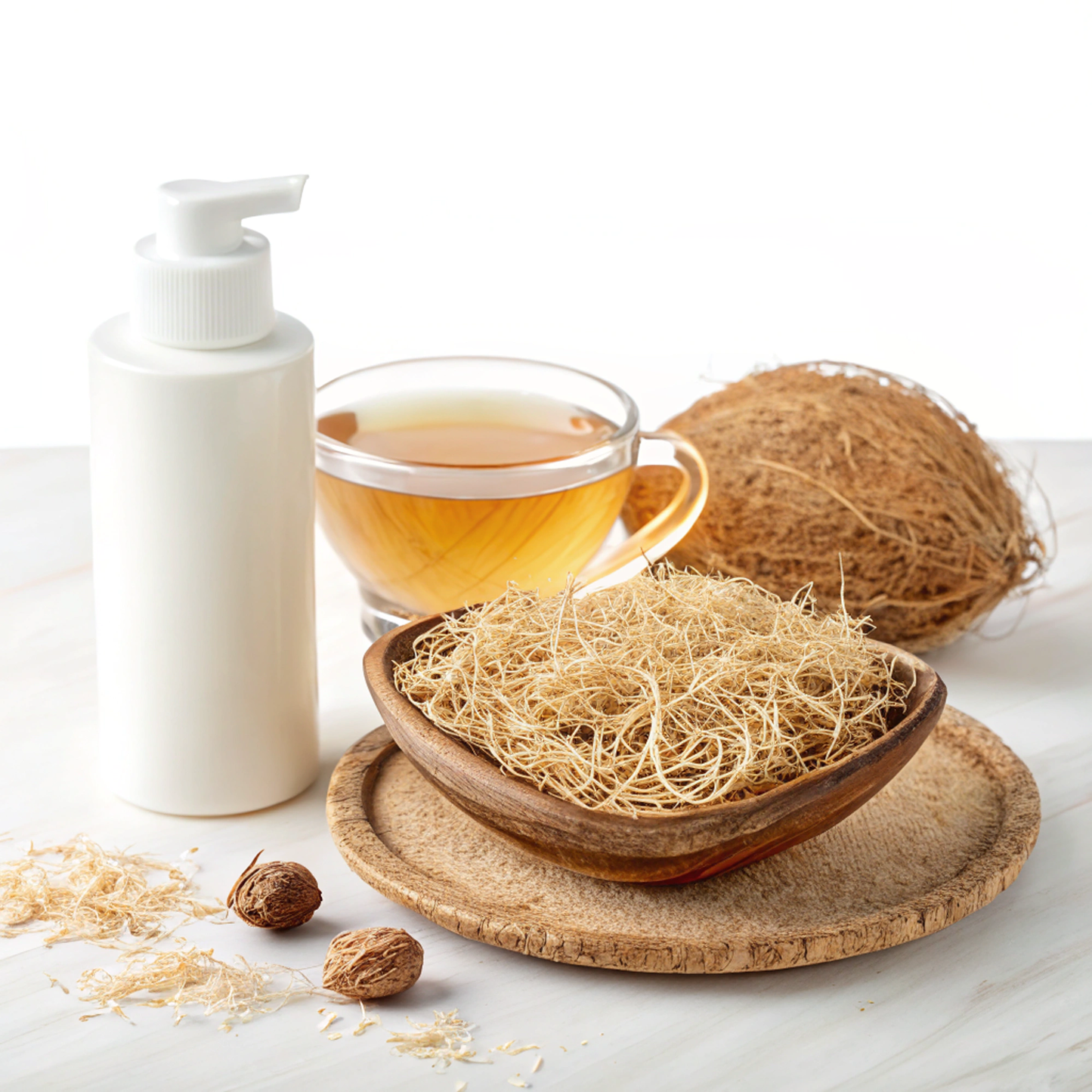 Tiges de vétiver bio pour tisane relaxante et sommeil